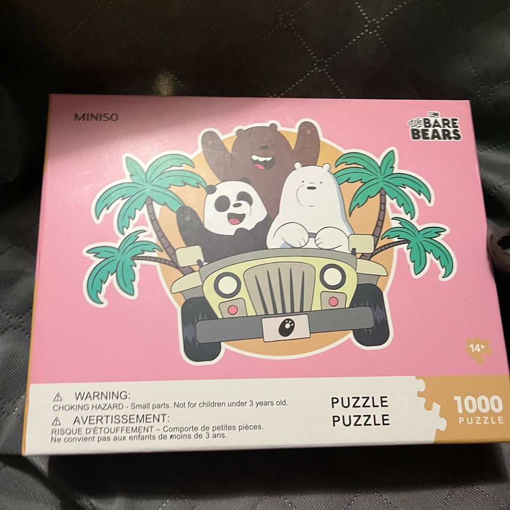 We Bare Bears Puzzle - 1000 Pieces